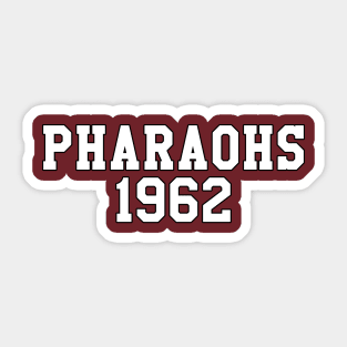 American Graffiti - Pharaohs 1962 Sticker